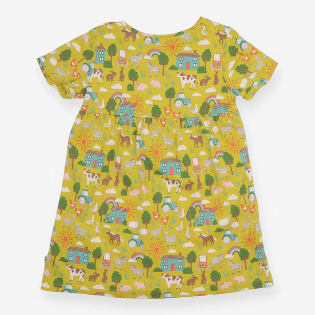 Yellow Farmyard Dress
