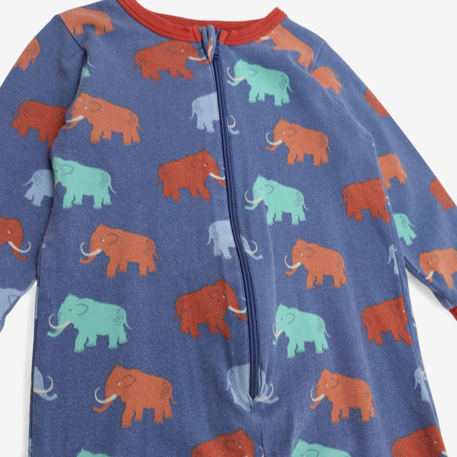 Romper Zipped with Mammoths