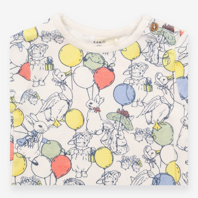 Romper white Peter Rabbit