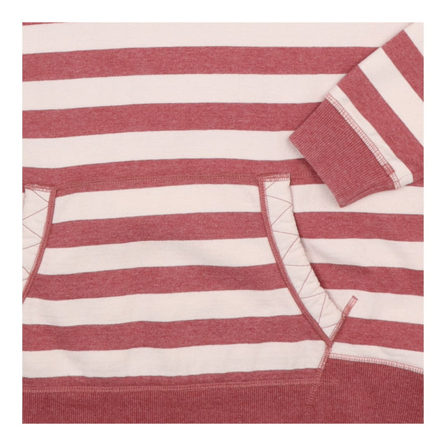 Hoodie Striped Pullover Pink