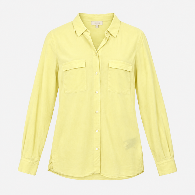 Shirt Green Utility Button Down Long Sleeve
