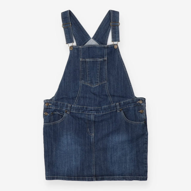 Denim Pinafore Dress Maternity