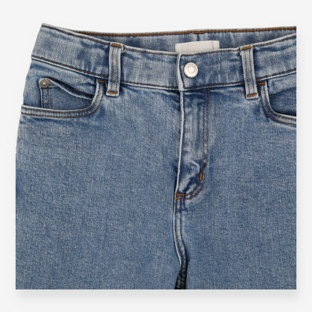 Blue denim jeans