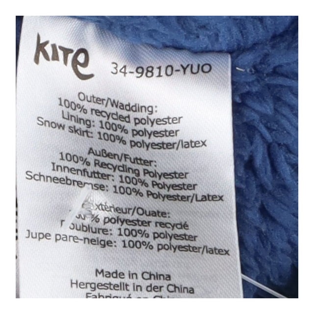 Pramsuit rainbow wavy fleece lined