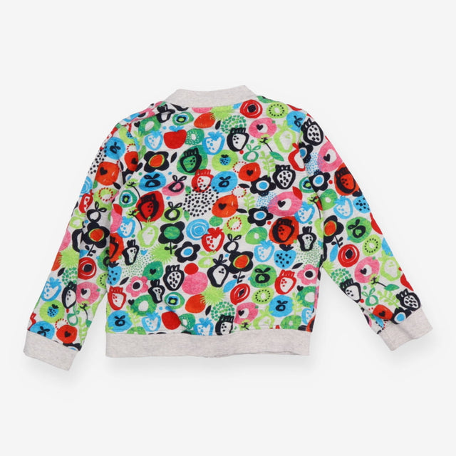 Hoodie Boboli multicoloured abstract fruit