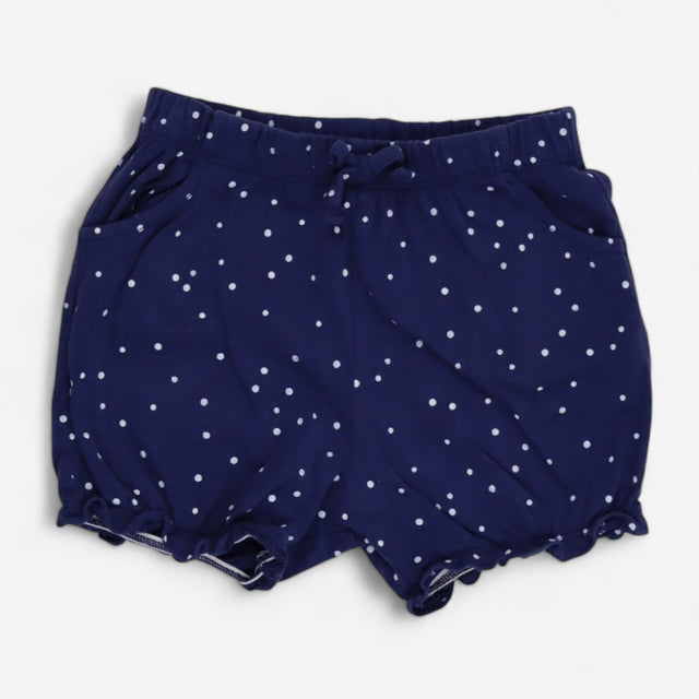 Blue Polkadot Bubble Shorts