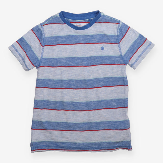 Tee Blue, Red and Green Strips