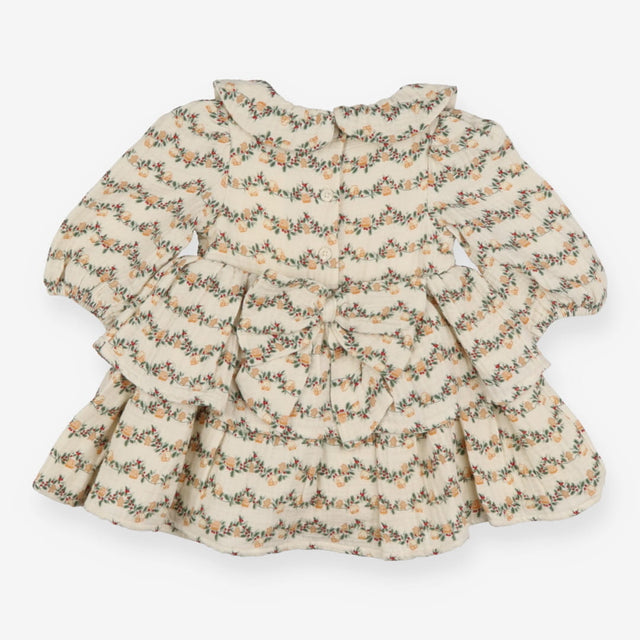 Woven Collared Dress Gingerbread House