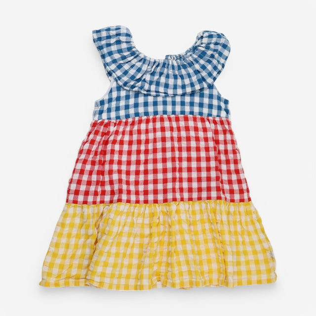 Dress Primary colours gingham