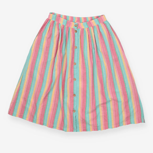 Skirt rainbow stripes