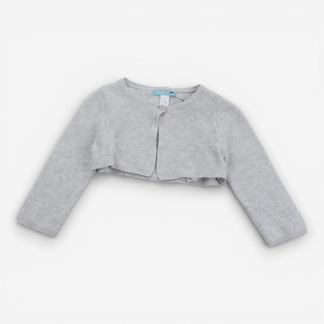 Cardigan Baby Girls Grey Bolero