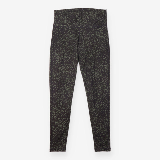 Leggings Black Camo Maternity Active 7/8 Length