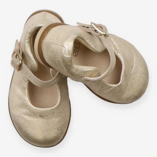 Shoes gold mary janes