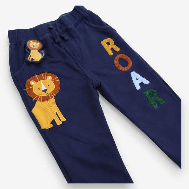 Lion roar joggers navy with pocket pal