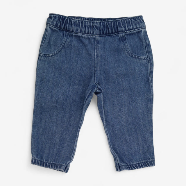 Jeans blue with elasticated waist