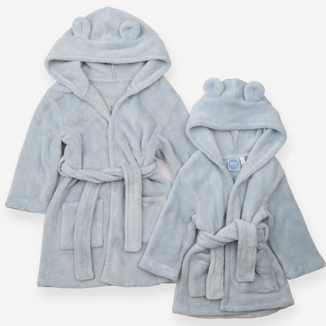Blue Matching Brother Dressing Gowns - My First Ye