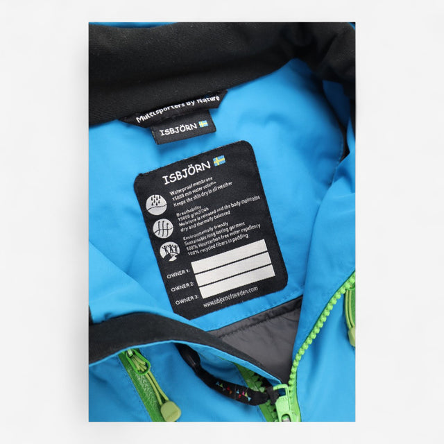 Isbjorn Of Sweden Blue Raincoat