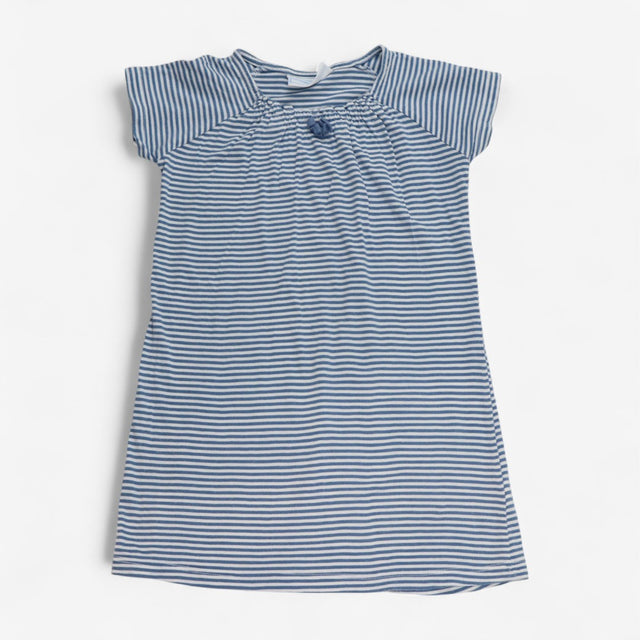 Nightdress Blue and White Stripes