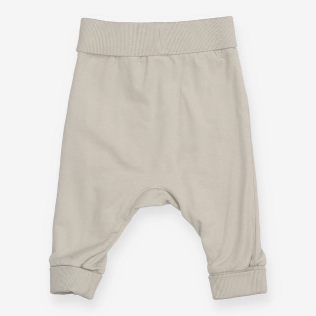 Light Green Joggers with Roll Over Waist