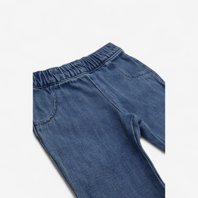 Jeans blue with elasticated waist