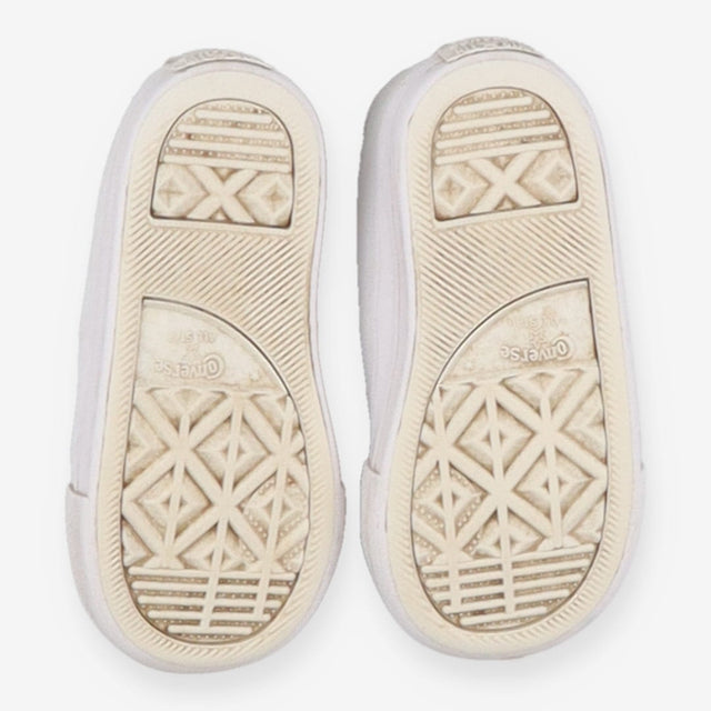Converse trainers pearly white