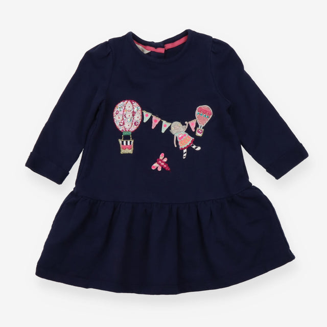Navy Hot Air Balloon Dress