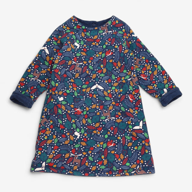 Reversible Jersey Owl Dress