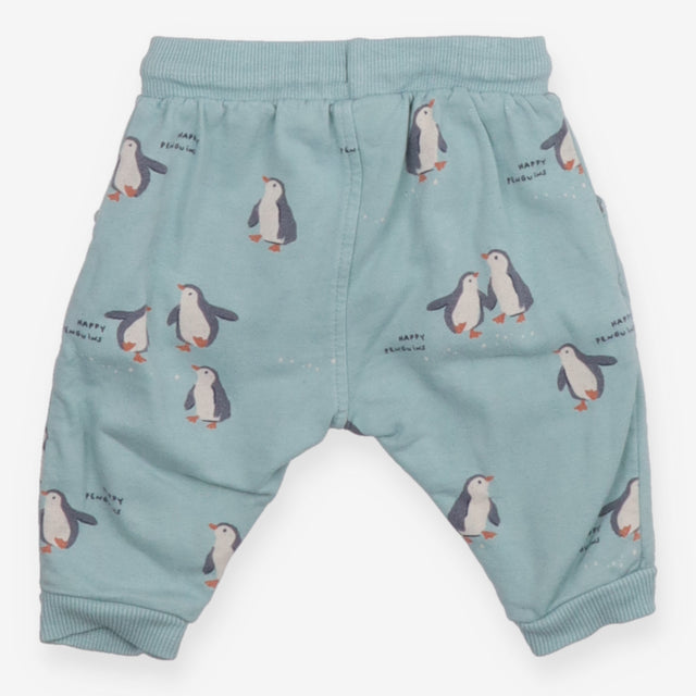 Joggers Blue Happy Penguins
