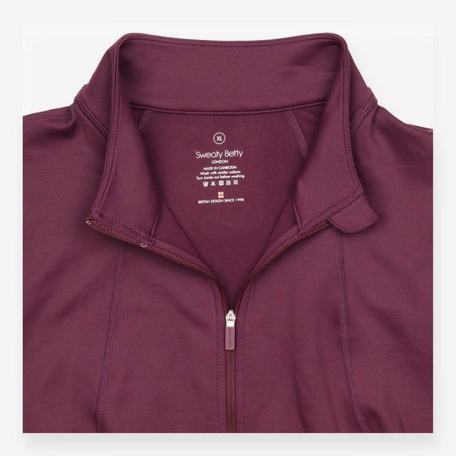 Therma Boost Burgundy Running Jacket