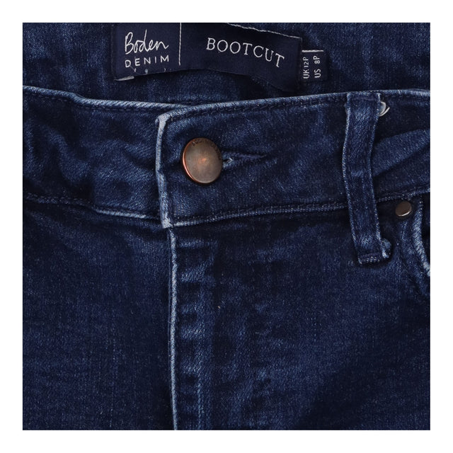 Bootcut Jeans Dark Wash Stretch Denim