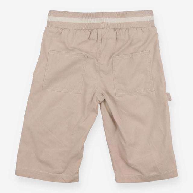 Shorts Painter Beige with purple Drawstring