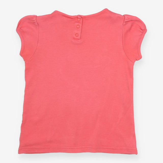 T-Shirt Pink with Chicken Applique