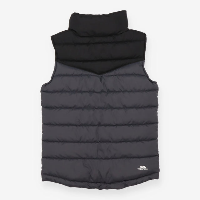 Padded Gilet Black and Grey
