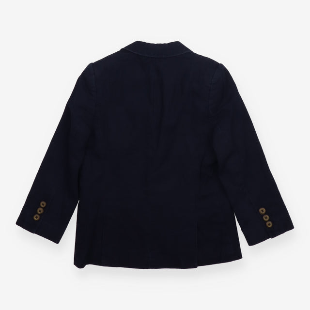 Navy blazer abstract lining
