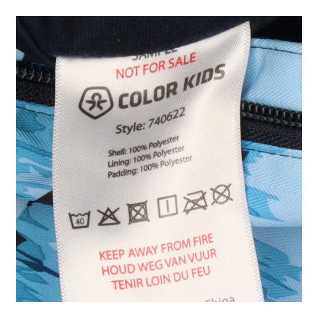 Color Kids - Snowsuit blue penguins