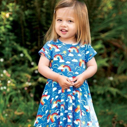 Spring skater dress
