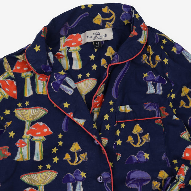 Pyjamas Their Nibs traditional cotton navy blue t