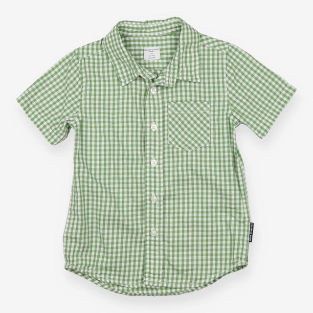 Green Button Up Shirt