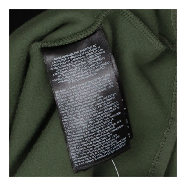 Green Black Micro Fleece