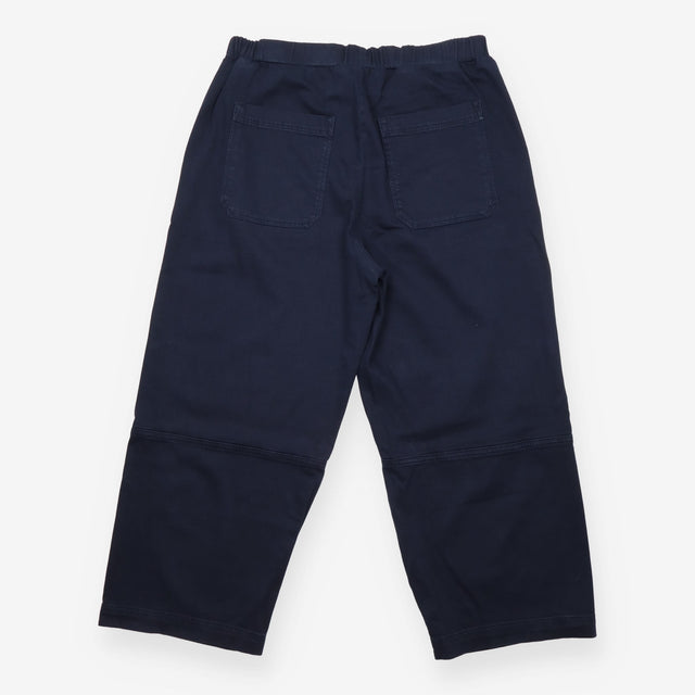 Navy Relaxed Utility Trousers