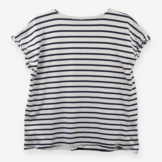 Navy Stripe Cotton Breton T-Shirt Women's