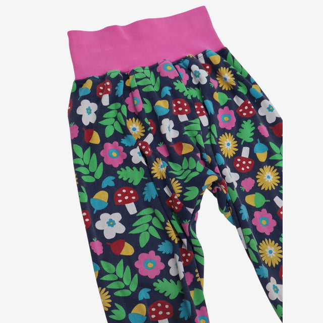 Acorn Parsnip Pants with Pink Cuffs
