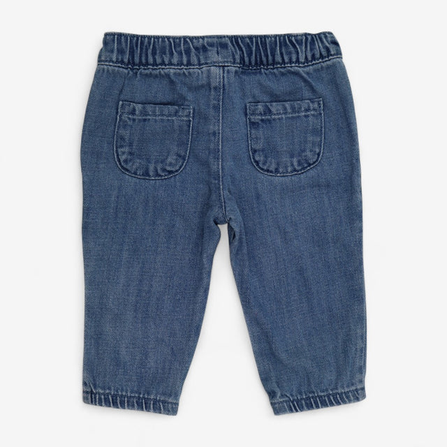 Jeans blue with elasticated waist