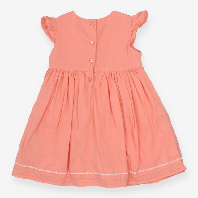 Dress orange Peter Rabbit frill sleeve