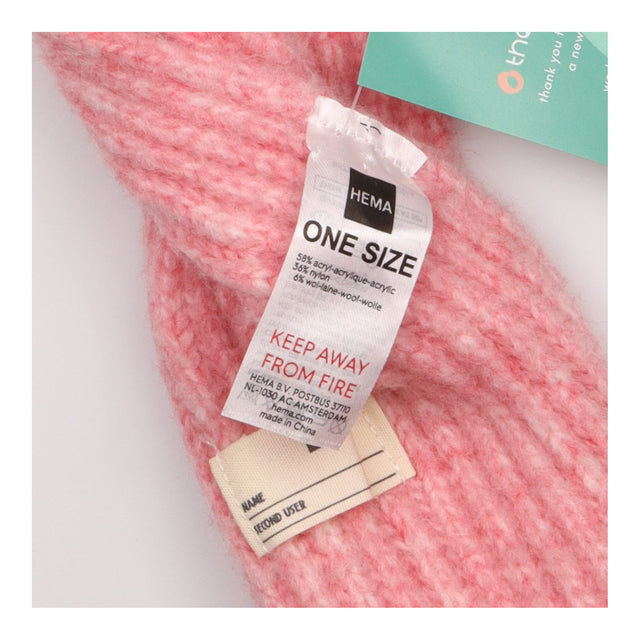 Pink Scarf with Bobbles - Hema