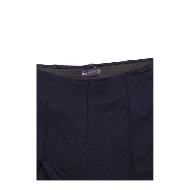 Pull On Trousers Navy Slim Leg Waistband