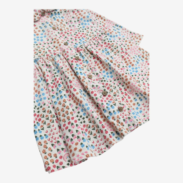 Flower Garden Button Up Dress
