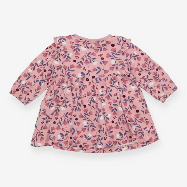 Pink Floral Baby Dress