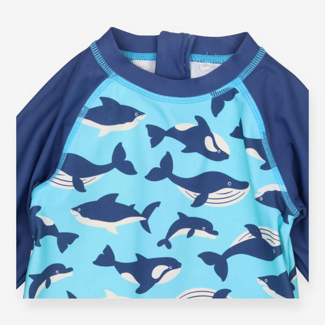Swimsuit blue whales