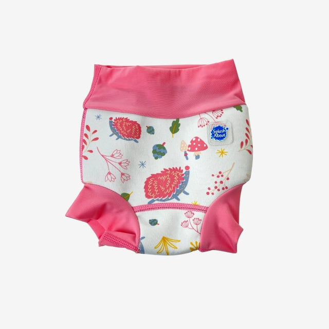 Pink Hedgehog Happy Nappy